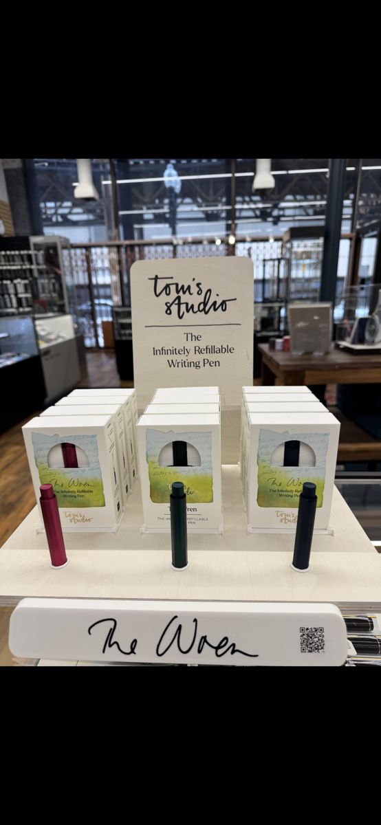 Toms Studio POS display Items